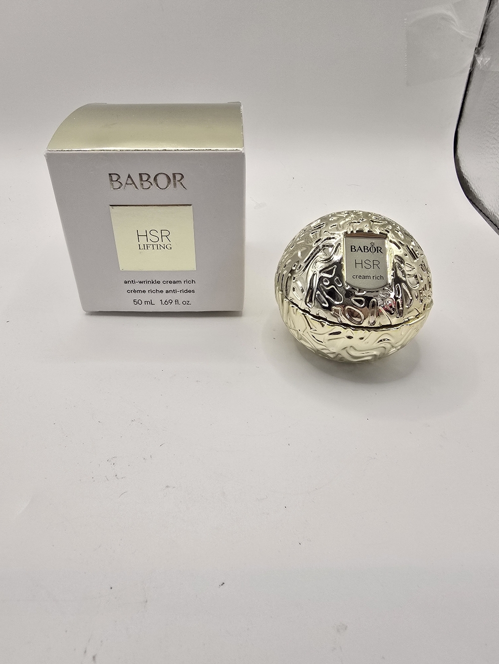 BABOR HSR Lifting Cream Rich - Gold Anti-Wrinkle Moisturizer